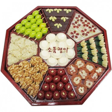폐백음식모형-구절판B